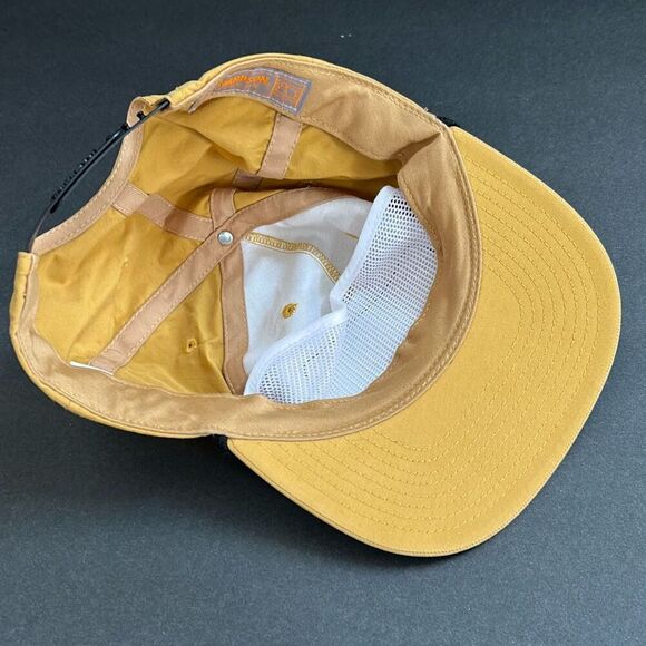 Richardson Outdoor Health Camp Hat Cap SnapBack Yellow Gold Patch Rope Trim - Picture 8 of 11